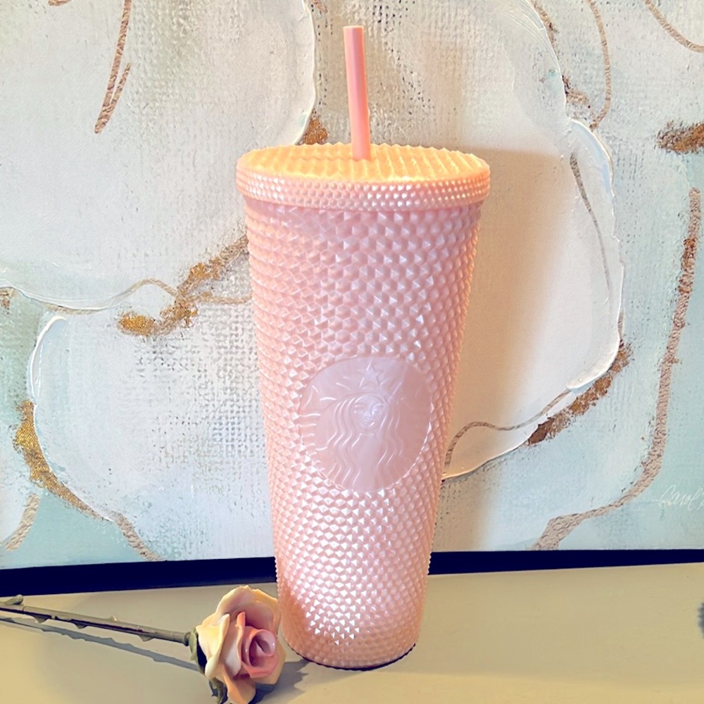 💗SOLD💗 NWT Sparkly Studded Tumbler with Straw